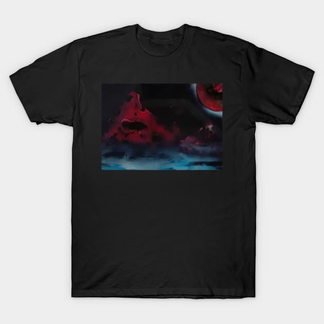 Red planet T-Shirt by CreativeWorld96